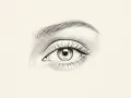 Eye anatomy placement chart