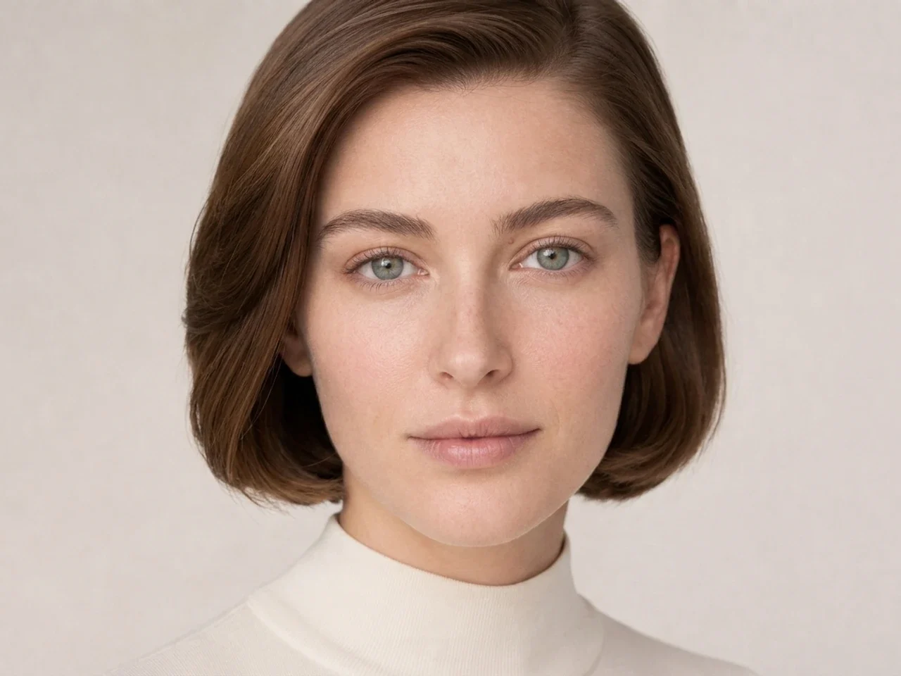 Step 1 of 5-Minute Everyday Makeup, showing the skin and lids feel settled, even, and ready for thin layers without a slippery surface.