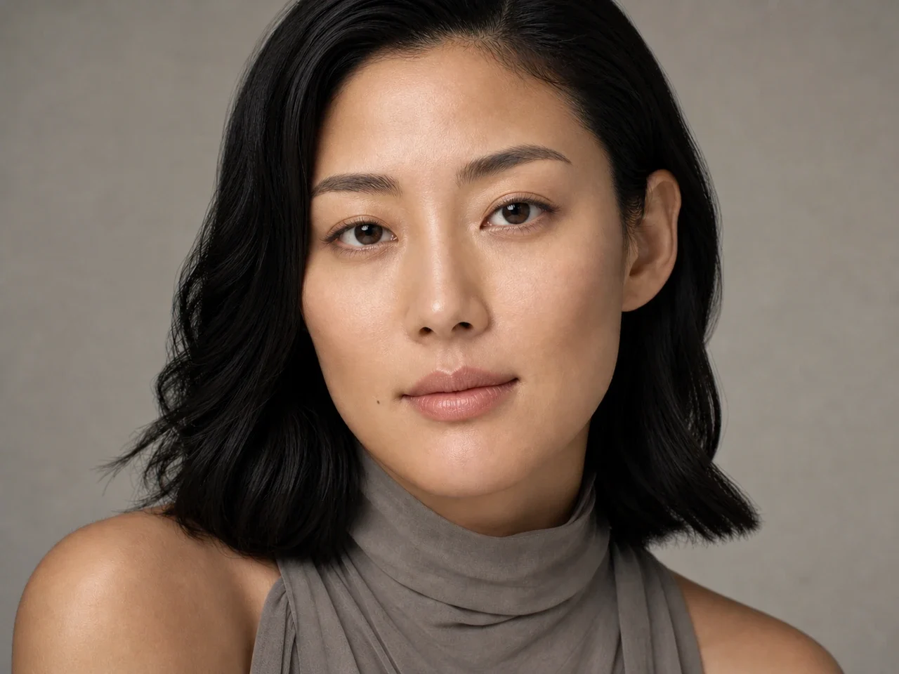 Step 1 of Everyday Makeup for Deep-Set Eyes, showing the lids feel smooth and dry while the natural fold and open-eye landmarks remain easy to see.