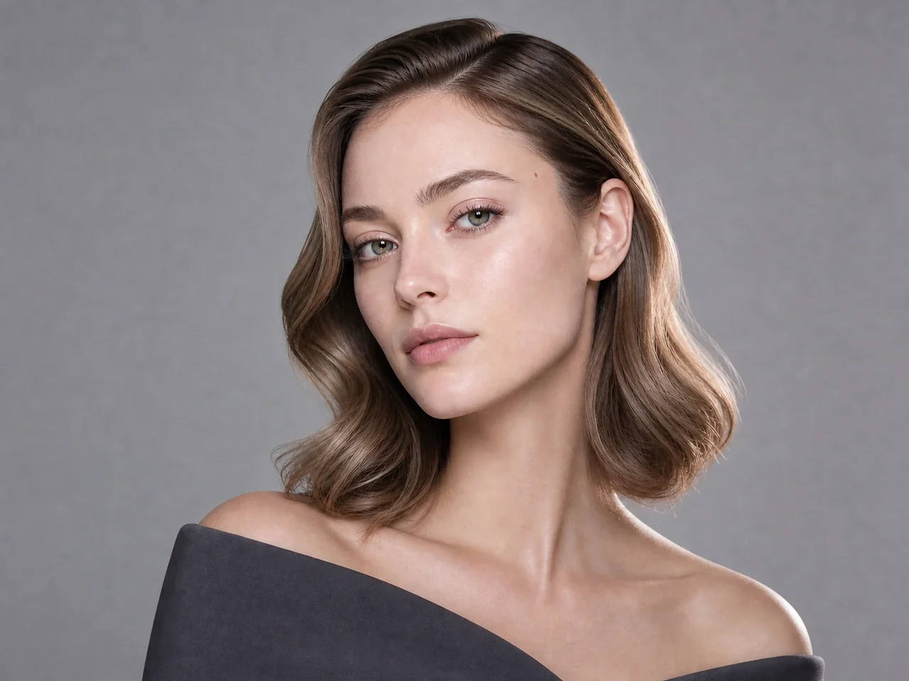 Step 1 of Cool Rosy Makeup for Fair Skin, showing the skin and lids feel settled, even, and ready for thin layers without a slippery surface.