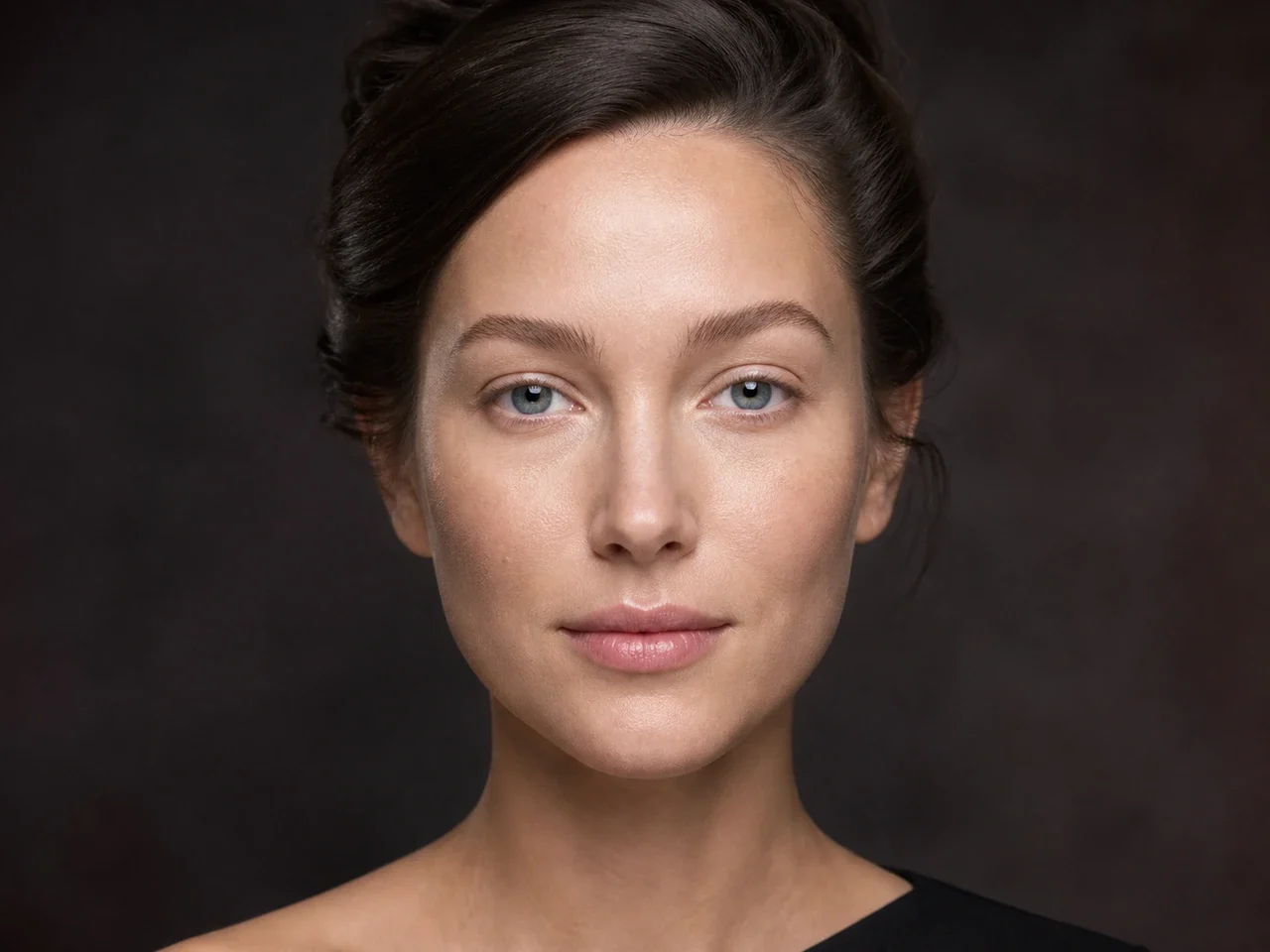 Step 1 of Elegant Dinner Party Makeup, showing the skin and lids feel settled, even, and ready for thin layers without a slippery surface.