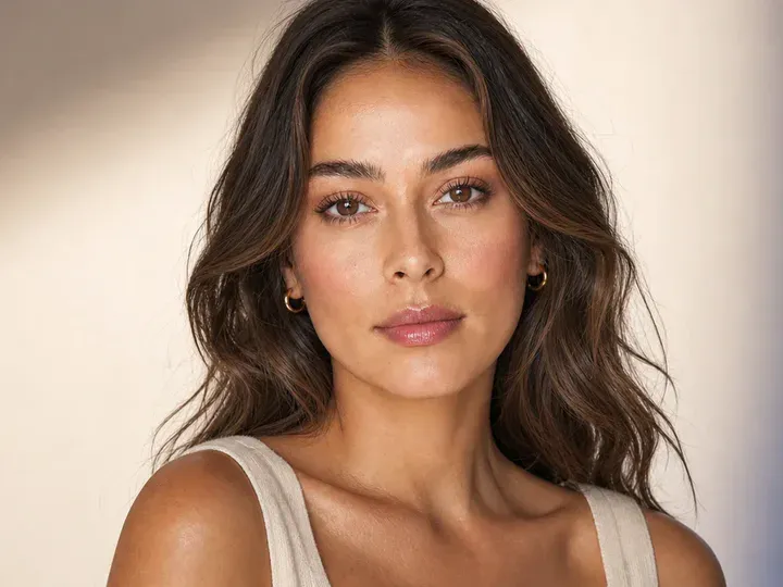 Step 1 of 5-Minute Everyday Makeup, showing the skin and lids feel settled, even, and ready for thin layers without a slippery surface.