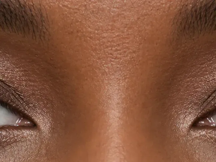 Step 1 of Everyday Makeup for Deep-Set Eyes, showing the lids feel smooth and dry while the natural fold and open-eye landmarks remain easy to see.