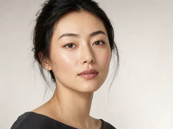 Step 1 of Natural No-Makeup Makeup, showing the skin and lids feel settled, even, and ready for thin layers without a slippery surface.