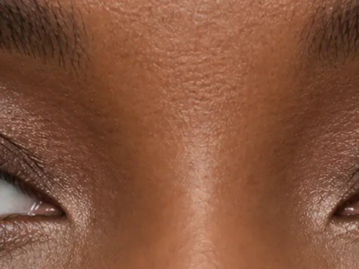 Step 2 of Everyday Makeup for Deep-Set Eyes, showing light taupe creates a soft guide at above the socket edge that remains visible with a relaxed gaze.