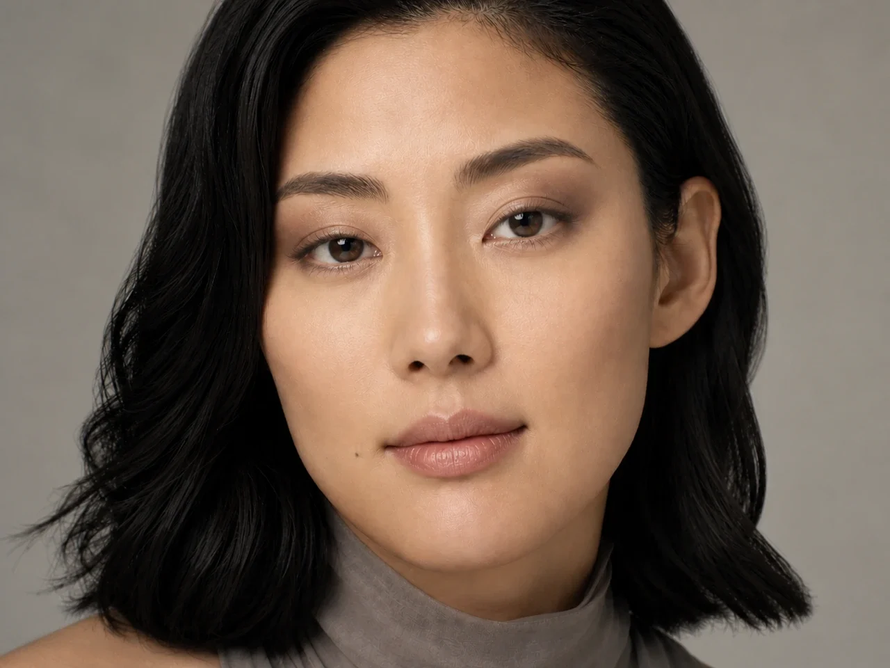 Step 3 of Everyday Makeup for Deep-Set Eyes, showing the outer structure is slightly deeper than the transition while the center lid remains available for the focal shade.