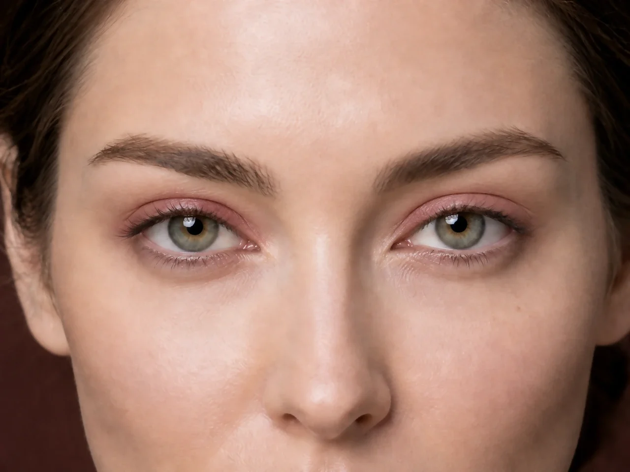 Step 4 of Easy Date Night Makeup, showing rose bronze creates soft eye structure without a hard outer edge.