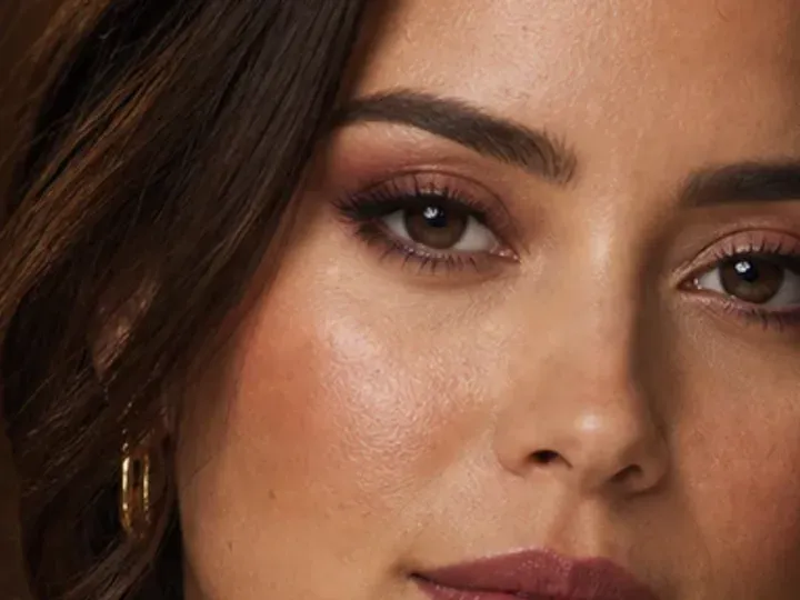 Step 4 of Easy Date Night Makeup, showing rose bronze establishes the eye direction at inner two-thirds of the lid without a hard outer edge.