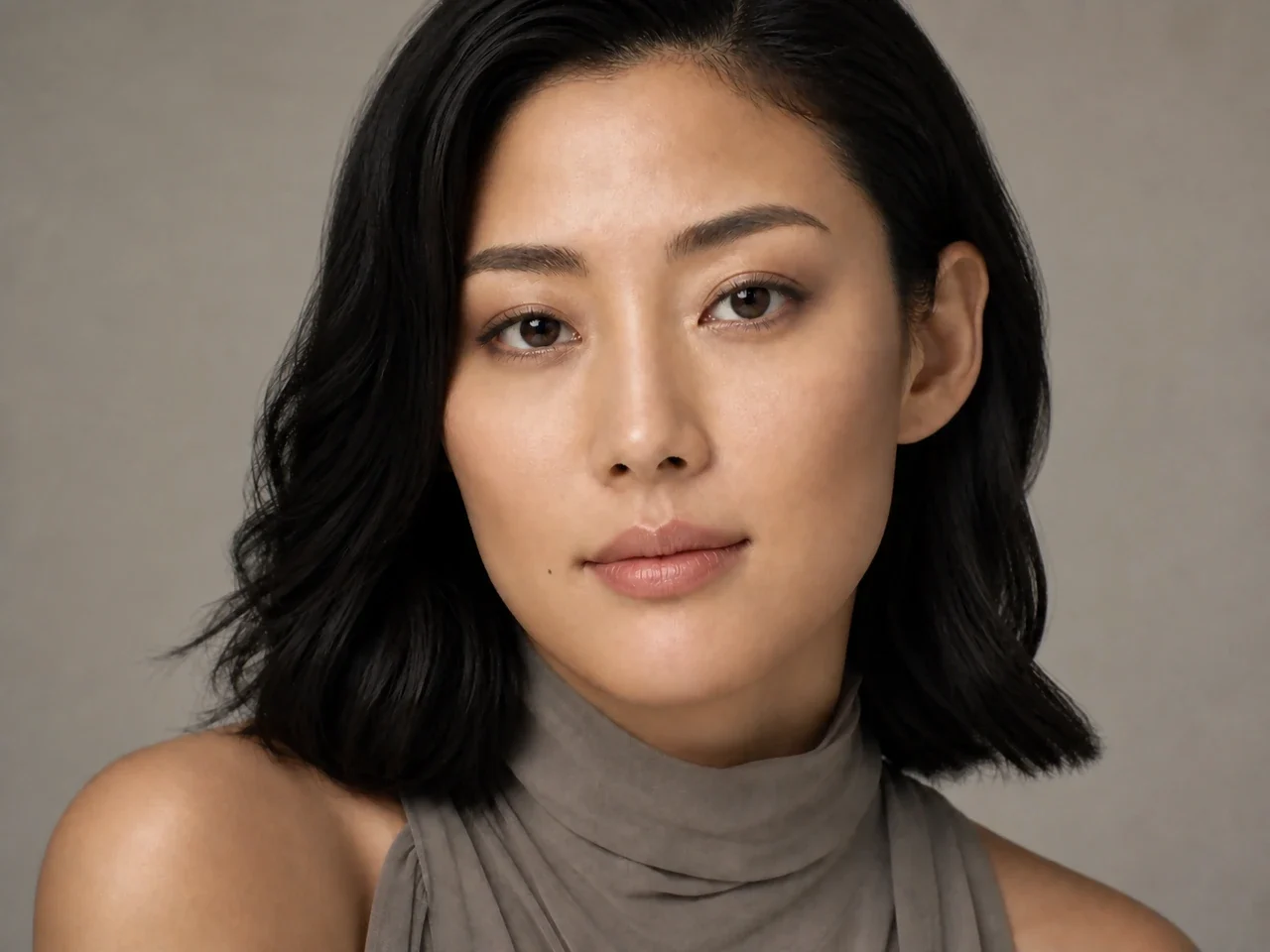 Step 5 of Everyday Makeup for Deep-Set Eyes, showing brown espresso makes the upper lashes look denser without hiding the focal lid shade.