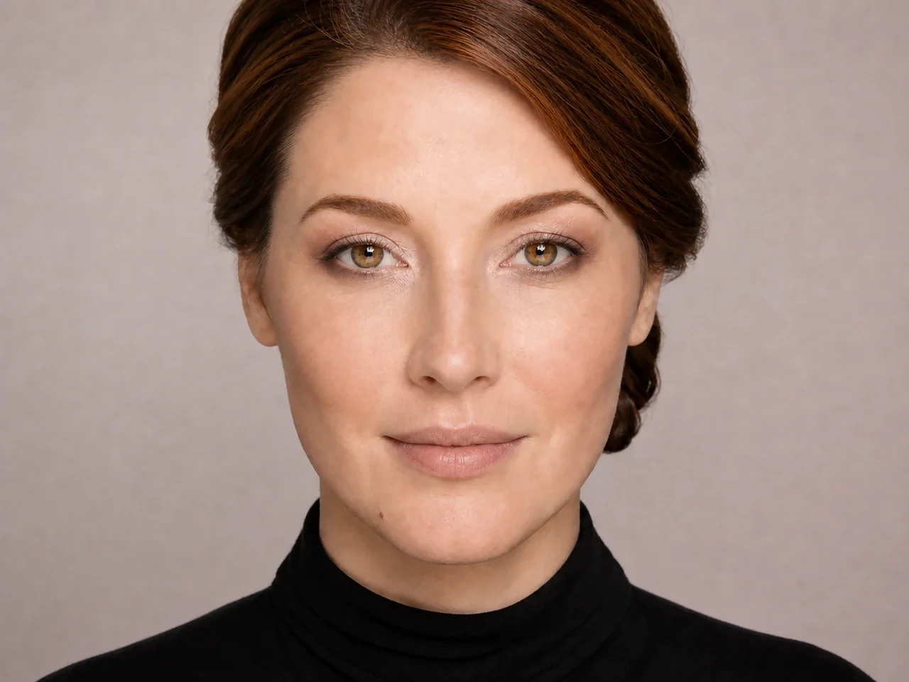Step 6 of Balanced Eye Makeup for Close-Set Eyes, showing a restrained lower-lash echo connects the palette without closing the inner corner or pulling the eye down.