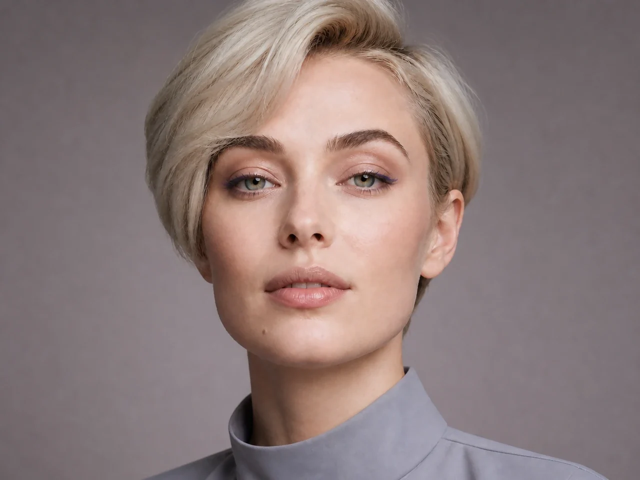Step 6 of Soft Glam for Hooded Eyes, showing a restrained lower-lash echo connects the palette without closing the inner corner or pulling the eye down.