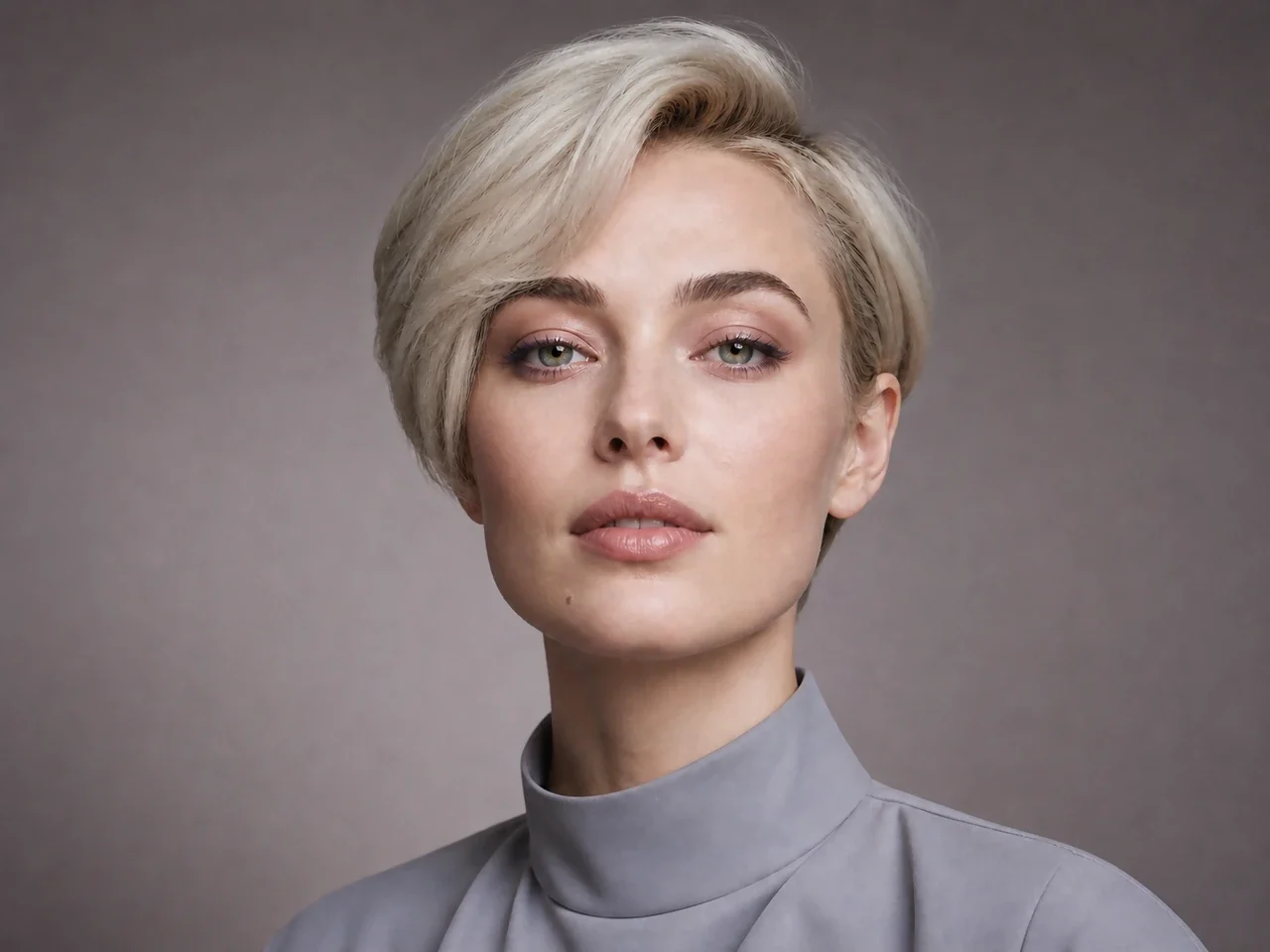 Step 7 of Soft Glam for Hooded Eyes, showing the center and outer lashes lift clear of the lid and remain individually separated.