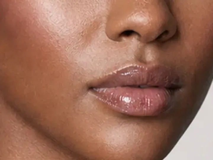 Step 7 of Wearable Clean Makeup Look, showing the lip supports Clear rose and the clean satin finish without becoming the only focal point.