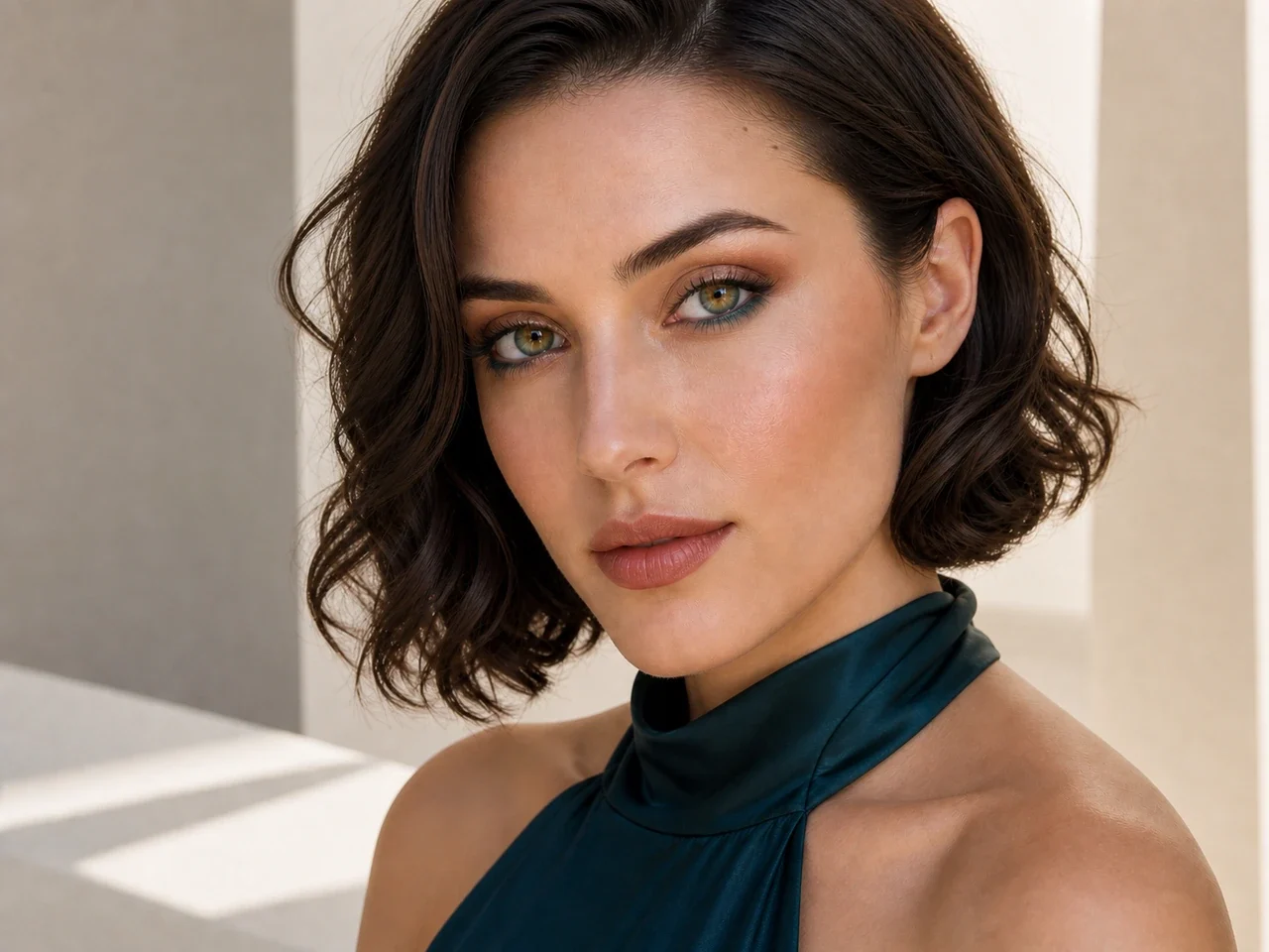 Step 8 of Easy Vacation Makeup, showing the completed Easy Vacation Makeup reads as sheer sunlit in front-facing light without overloaded corrections.