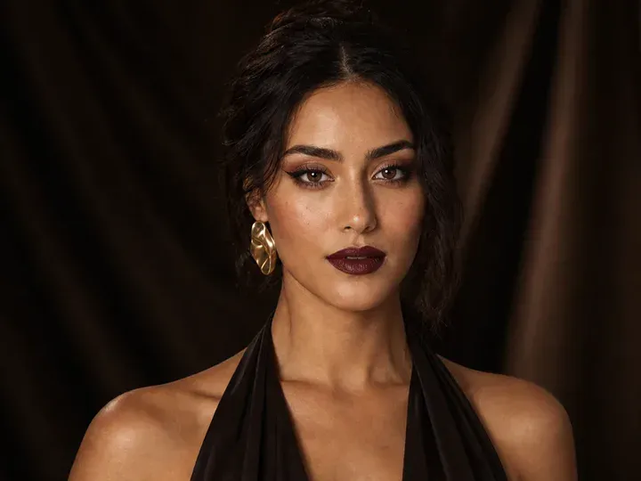 Step 8 of Elegant Dinner Party Makeup, showing the completed Elegant Dinner Party Makeup reads as velvet satin in front-facing light without overloaded corrections.