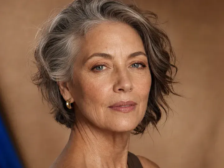 Step 8 of Natural Makeup for Mature Skin, showing the completed Natural Makeup for Mature Skin reads as soft natural satin in front-facing light without overloaded corrections.